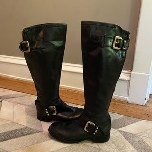Steve Madden tall boots with stud detail